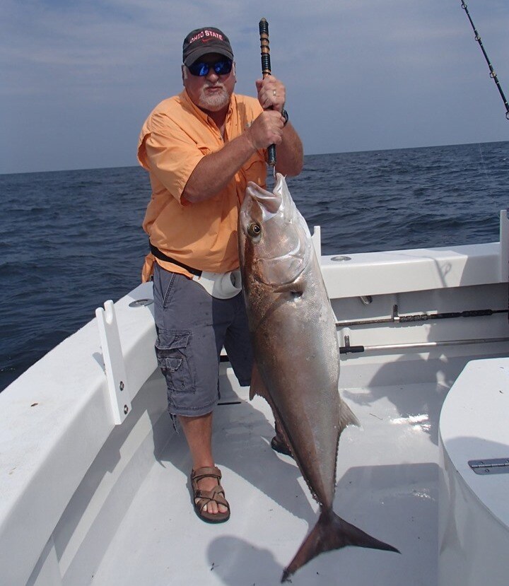 Mike Pollard fishing