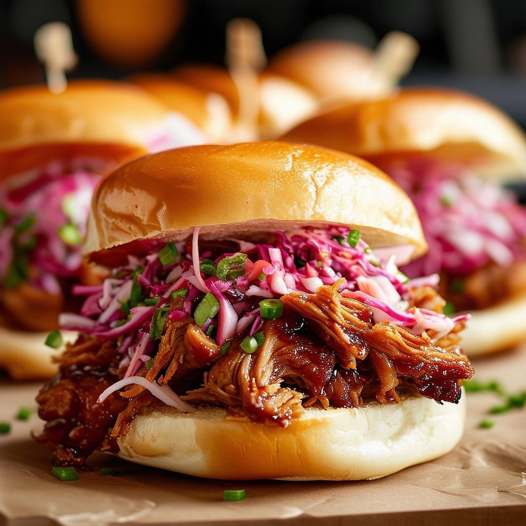 pulled pork sliders